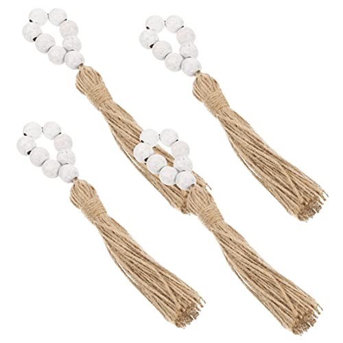Warmhm 4 Stück Teiliges Set Rustikale Holzperlen Serviettenringe Natürliche Tischdekoration Handgefertigte Napkin Buckles Stilvoller Landhausstil für Festliche Essensgestaltung Warmhm 4 Stück Teiliges Set Rustikale Holzperlen Serviettenringe Natürliche Tischdekoration Handgefertigte Napkin Buckles Stilvoller Landhausstil für Festliche Essensgestaltung von Warmhm