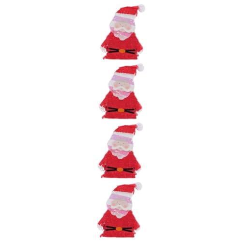 Warmhm 4 Stück Weihnachtspinata Weihnachtsdekorationen Weihnachtsmann Im Freien Pinata-hit-spielzeug Weihnachts-pinata-füller Weihnachten Weihnachtssocken Süssigkeit Papier Rot Kind von Warmhm
