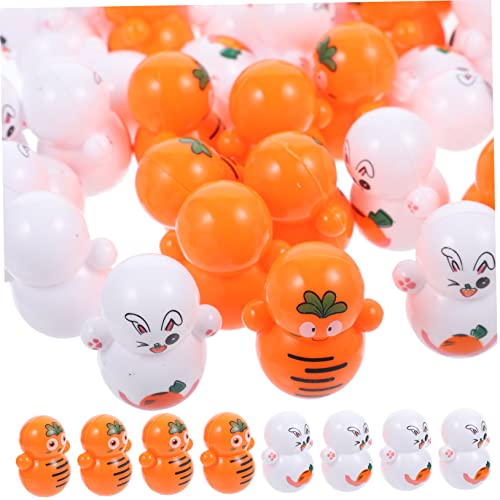 Warmhm 48 Stück Karottenbecher für kinderspielzeug ostegeschenke geldgeschenke ostern Karotten Dekoration Osterhasen-Becherspielzeug Karottendekor Wackeln Plastik Warmhm 48 Stück Karottenbecher für kinderspielzeug ostegeschenke geldgeschenke ostern Karotten Dekoration Osterhasen-Becherspielzeug Karottendekor Wackeln Plastik von Warmhm