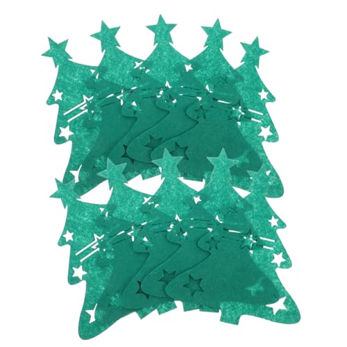 Warmhm 48 Stück Teiliges Weihnachtsbesteckhalter aus Grünem Filz mit Kreativer Weihnachtsbaumform für Festliche Tischdekoration und Große Familienfeiern Stilvolle Bestecktaschen für Warmhm 48 Stück Teiliges Weihnachtsbesteckhalter aus Grünem Filz mit Kreativer Weihnachtsbaumform für Festliche Tischdekoration und Große Familienfeiern Stilvolle Bestecktaschen für von Warmhm