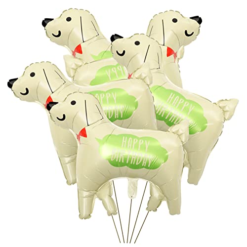 Warmhm 5 Stück Folienballons Tierdesign Lustige Tierballons für Kindergeburtstag Babyfeier und Festlichkeiten aus Hochwertigem Aluminiumfilm nicht Platzbar für Drinnen und Draußen Warmhm 5 Stück Folienballons Tierdesign Lustige Tierballons für Kindergeburtstag Babyfeier und Festlichkeiten aus Hochwertigem Aluminiumfilm nicht Platzbar für Drinnen und Draußen von Warmhm