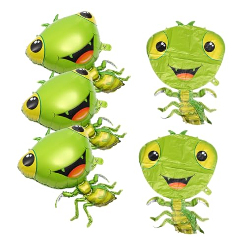 Warmhm 5 Stück Insektenballon Tiere Tierische Aufblasbare Ballons Luftballons Geburtstagsdekoration Aufblasbare Tierballons Farben Heliumballons Groß Green Aluminiumfolie Warmhm 5 Stück Insektenballon Tiere Tierische Aufblasbare Ballons Luftballons Geburtstagsdekoration Aufblasbare Tierballons Farben Heliumballons Groß Green Aluminiumfolie von Warmhm