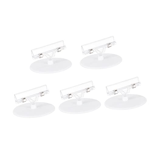 Warmhm 5 Stück Preisetiketten Clips aus Kunststoff Transparente Ständer für Werbung und Displays im Supermarkt Etikettenhalter für Preisschilder Langlebige Klemmen für Effektive Warmhm 5 Stück Preisetiketten Clips aus Kunststoff Transparente Ständer für Werbung und Displays im Supermarkt Etikettenhalter für Preisschilder Langlebige Klemmen für Effektive von Warmhm