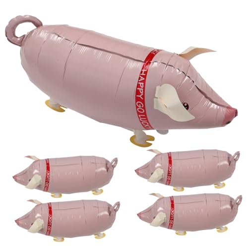 Warmhm 5 Stück Schweinballon groß für Schweine Party kinderspielzeug dekorativer Spielzeugballon Tierdekoration süße Luftballons lustiges Ballonspielzeug Aluminiumfolie Rosa Warmhm 5 Stück Schweinballon groß für Schweine Party kinderspielzeug dekorativer Spielzeugballon Tierdekoration süße Luftballons lustiges Ballonspielzeug Aluminiumfolie Rosa von Warmhm