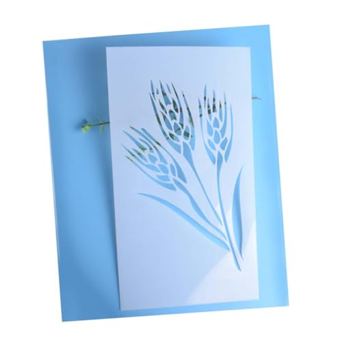 Warmhm 5 Stück Teiliges Tortendekorationswerkzeuge Diy Backutensilien für Kuchen Mousse Süßigkeiten und Mehr Schablonen für Tortendekoration im Reisähren Design Weiß Warmhm 5 Stück Teiliges Tortendekorationswerkzeuge Diy Backutensilien für Kuchen Mousse Süßigkeiten und Mehr Schablonen für Tortendekoration im Reisähren Design Weiß von Warmhm