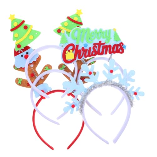 Warmhm 5 Stück Teiliges Weihnachts LED Haarreifen mit Leuchtenden Rentiergeweihen und Schneeflocken Leichte Komfortable Party Haarbänder für Erwachsene und Fluoreszierende Warmhm 5 Stück Teiliges Weihnachts LED Haarreifen mit Leuchtenden Rentiergeweihen und Schneeflocken Leichte Komfortable Party Haarbänder für Erwachsene und Fluoreszierende von Warmhm