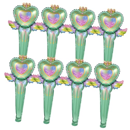 Warmhm 50 Stück Aufblasbarer Feenstab Glücklich Party Ballonstäbe mit Bechern bunt LED Luftballons für Geburtstagsfeiern Ballonstütze aufblasbarer Ballon Kinderballon Aluminiumfolie Grün Warmhm 50 Stück Aufblasbarer Feenstab Glücklich Party Ballonstäbe mit Bechern bunt LED Luftballons für Geburtstagsfeiern Ballonstütze aufblasbarer Ballon Kinderballon Aluminiumfolie Grün von Warmhm