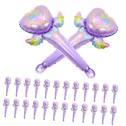 Warmhm 50 Stück Handheld Folienballons Feenstab Party Deko Requisiten für Geburtstagsfeiern Hochzeiten und Events Luftballons für Kreative Dekorationen Warmhm 50 Stück Handheld Folienballons Feenstab Party Deko Requisiten für Geburtstagsfeiern Hochzeiten und Events Luftballons für Kreative Dekorationen von Warmhm