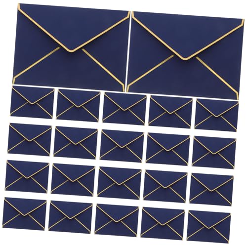 Warmhm 50 Stück Klappe Umschläge mit Goldrand Verstärktes Papier Luxuriöse Folienveredelung Stilvolle Einladung Kuverts für Hochzeit Party Shower Abschlussfeier Vielseitig Einsetzbar Warmhm 50 Stück Klappe Umschläge mit Goldrand Verstärktes Papier Luxuriöse Folienveredelung Stilvolle Einladung Kuverts für Hochzeit Party Shower Abschlussfeier Vielseitig Einsetzbar von Warmhm