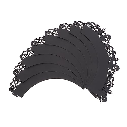 Warmhm 50 Stück Kuchen Grenze Glasur Halloween fallen Muffinförmchen aus Papier Cupcake-Papiere party sachen party decoration hochzeitsdeko Backen Dekoration Wraps Geschenkpapier Black Warmhm 50 Stück Kuchen Grenze Glasur Halloween fallen Muffinförmchen aus Papier Cupcake-Papiere party sachen party decoration hochzeitsdeko Backen Dekoration Wraps Geschenkpapier Black von Warmhm