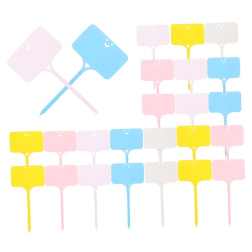 Warmhm 50 Stück Pflanzenetiketten Bunte Gartenstecker für Blumen und Pflanzenbeschriftung Wiederverwendbare Pflanzenmarker Weiß Helllila Hellrosa Gelb und Hellblau für Blumenläden und Warmhm 50 Stück Pflanzenetiketten Bunte Gartenstecker für Blumen und Pflanzenbeschriftung Wiederverwendbare Pflanzenmarker Weiß Helllila Hellrosa Gelb und Hellblau für Blumenläden und von Warmhm