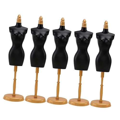 Warmhm 5Stücke Teiliges Puppenständer aus Hochwertigem Praktischer Mannequin Rack für Puppenkleidung für Hausdekoration und für Langlebig und Robust von Warmhm