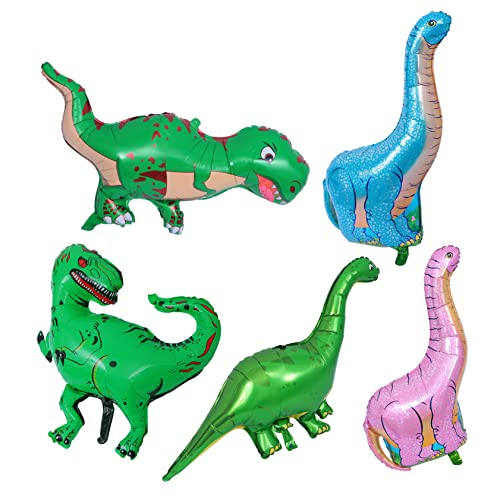 Warmhm 5st Dinosaurier-aluminium-membran-ballon Tierballons Aus Aluminium Zoo-tier-ballon Aufblasgerät Schwimmbad Partyzubehör Geburtstagsballon Folienballon Aluminiumfolie Warmhm 5st Dinosaurier-aluminium-membran-ballon Tierballons Aus Aluminium Zoo-tier-ballon Aufblasgerät Schwimmbad Partyzubehör Geburtstagsballon Folienballon Aluminiumfolie von Warmhm