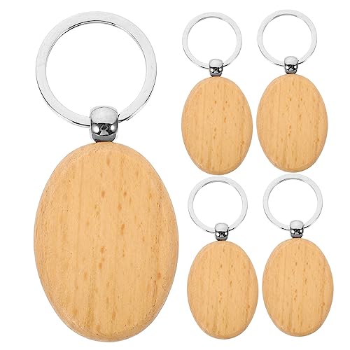 Warmhm 6 Stück Blanko Holz Schlüsselanhänger Rohlinge aus Buchenholz zum Bemalen Gravieren DIY Anhänger für Schlüssel Auto Rucksack Taschen Zubehör Warmhm 6 Stück Blanko Holz Schlüsselanhänger Rohlinge aus Buchenholz zum Bemalen Gravieren DIY Anhänger für Schlüssel Auto Rucksack Taschen Zubehör von Warmhm