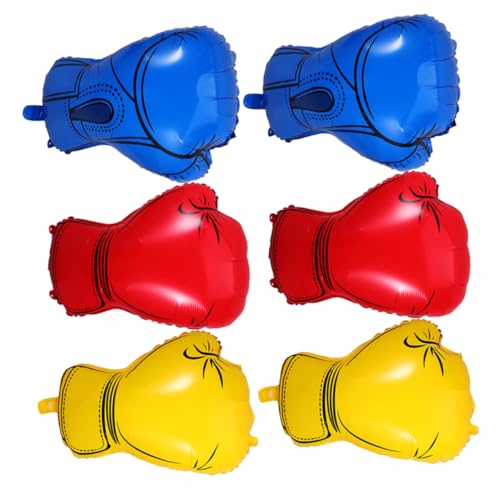 Warmhm 6 Stück Bunte Deko für Wrestling Partys Geburtstagsfeiern und Sport Events Langlebige Kreative Ballons von Warmhm