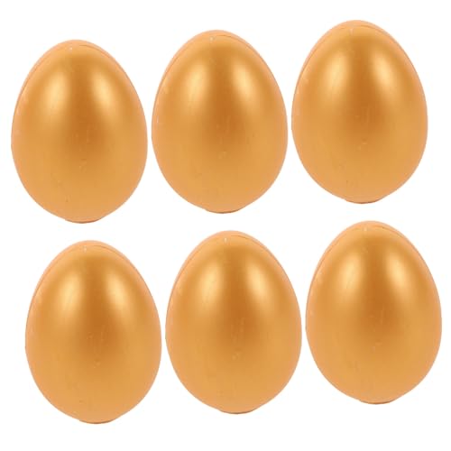 Warmhm 6 Stück Goldenes Eierspielzeug Party Jumbo Dekorationen Gefälscht Mini Vor Fälschung Feiertagseier Goldene Hochzeitseier Goldene Eier Leeres Goldenes Ei Leere Eier Verputzen Gips Warmhm 6 Stück Goldenes Eierspielzeug Party Jumbo Dekorationen Gefälscht Mini Vor Fälschung Feiertagseier Goldene Hochzeitseier Goldene Eier Leeres Goldenes Ei Leere Eier Verputzen Gips von Warmhm