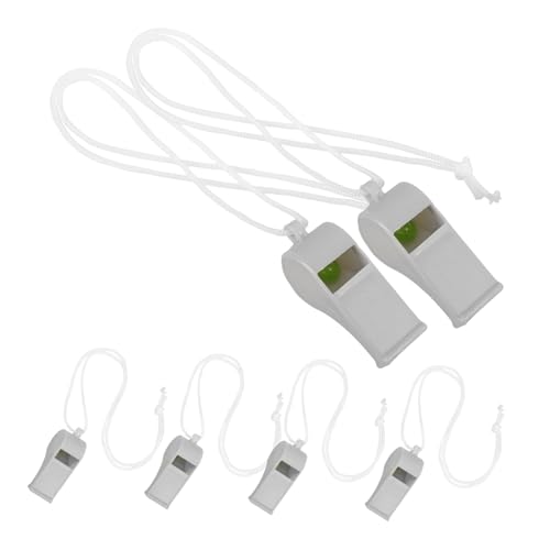 Warmhm 6 Stück Partypfeife Jubeln Sie Partygeschenke Schiedsrichter Pfeifen Pfeife Für Trainer Sportpfeife Aus Kunststoff Silver Plastik Warmhm 6 Stück Partypfeife Jubeln Sie Partygeschenke Schiedsrichter Pfeifen Pfeife Für Trainer Sportpfeife Aus Kunststoff Silver Plastik von Warmhm
