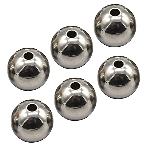 Warmhm 6 Stück Schmuckperlen für DIY Newton Zubehör Spacer Beads für Schmuckherstellung und Handgemachte Bastelprojekte von Warmhm