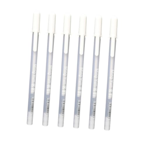 Warmhm 6 Stück Weißer Ölbasierten Malstifte Permanent Marker mit Feiner Spitze für Kunstprojekte für Holz Metall Steine und Mehr Warmhm 6 Stück Weißer Ölbasierten Malstifte Permanent Marker mit Feiner Spitze für Kunstprojekte für Holz Metall Steine und Mehr von Warmhm