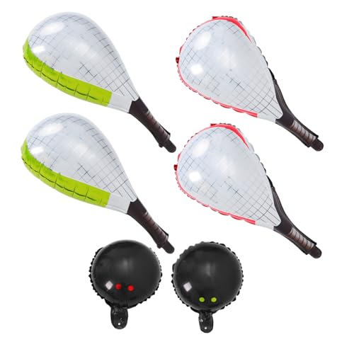 Warmhm 6 Tennis-party-luftballons: Folienballons Für Sport-geburtstagsparty-dekorationen, Tennis-gastgeschenke, Abschlussfeier, Babyparty, Hochzeit Warmhm 6 Tennis-party-luftballons: Folienballons Für Sport-geburtstagsparty-dekorationen, Tennis-gastgeschenke, Abschlussfeier, Babyparty, Hochzeit von Warmhm
