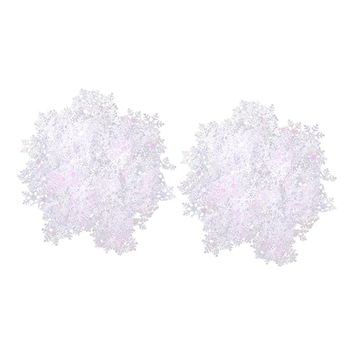 Warmhm 600 Stück Weihnachtskonfetti Schneeflocken Streudeko Weiße Snowflake Confetti Leichtes Bastelmaterial für Weihnachtsdeko Partydekoration DIY Handarbeit Warmhm 600 Stück Weihnachtskonfetti Schneeflocken Streudeko Weiße Snowflake Confetti Leichtes Bastelmaterial für Weihnachtsdeko Partydekoration DIY Handarbeit von Warmhm
