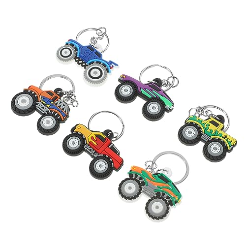 Warmhm 6Stücke Cartoon Geländewagen Schlüsselanhänger Süße Schlüsselanhänger Für Frauen Rucksack Accessoires Einzigartige Für Freunde Und Familie Stylische Schlüsselbund Warmhm 6Stücke Cartoon Geländewagen Schlüsselanhänger Süße Schlüsselanhänger Für Frauen Rucksack Accessoires Einzigartige Für Freunde Und Familie Stylische Schlüsselbund von Warmhm