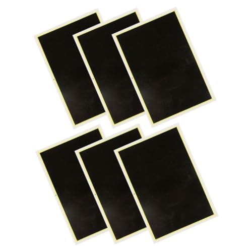Warmhm 6pcs -gravurpapier Für Kunstprojekte Universal -farbpapier Zum Markieren Von Maschinen Für Detaillierte Arbeiten Und Kreative Projekte Für Glasschneid- Und Ätzenmaschinen, von Warmhm