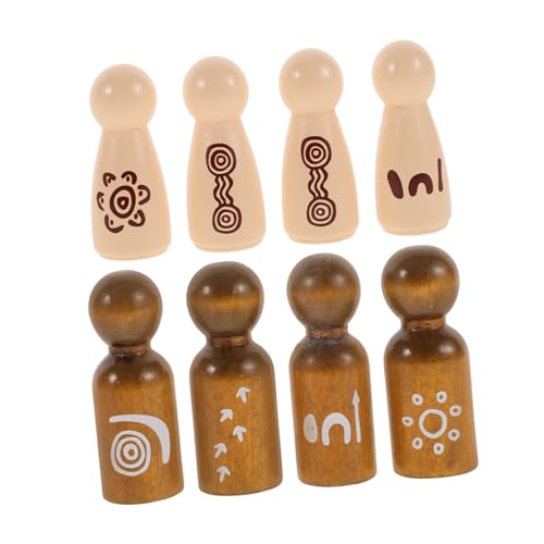 Warmhm 8 Stück Holzpuppen Für Puppenhaus Holzklammern Zum Basteln Klammerfiguren Aus Holz Holzknöpfe Holzfiguren Mini Figuren Holzklammerpuppen In Menschenform Holzhandwerk Warmhm 8 Stück Holzpuppen Für Puppenhaus Holzklammern Zum Basteln Klammerfiguren Aus Holz Holzknöpfe Holzfiguren Mini Figuren Holzklammerpuppen In Menschenform Holzhandwerk von Warmhm