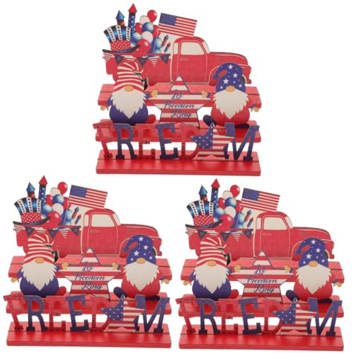 Warmhm 9 Stck. Holzornamente mit Amerikanischem Sternmotiv Independence Day Tischdekoration Patriotische Feier Dekorative Holzschilder für Zuhause und Büro Warmhm 9 Stck. Holzornamente mit Amerikanischem Sternmotiv Independence Day Tischdekoration Patriotische Feier Dekorative Holzschilder für Zuhause und Büro von Warmhm