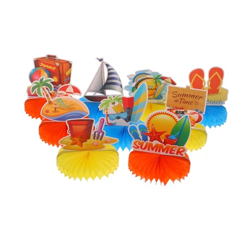 Warmhm 9 Stück Papierhandwerk Lieferungen Stroh Dekoration Partyzubehör Mittelstücke Papierwaben Home Desktop schmücken Party-Layout-Requisiten Wabendekor Tropische Wabe Warmhm 9 Stück Papierhandwerk Lieferungen Stroh Dekoration Partyzubehör Mittelstücke Papierwaben Home Desktop schmücken Party-Layout-Requisiten Wabendekor Tropische Wabe von Warmhm
