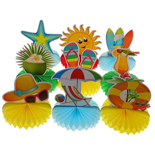 Warmhm 9 Stück Sommerliche Wabenornamente Partydekorationen Sommerschmuck Strand Festival -Requisite Wohnkultur Wabenfestdekorationen Gewebe Wabendekor Party-Szene-Layout Papier Warmhm 9 Stück Sommerliche Wabenornamente Partydekorationen Sommerschmuck Strand Festival -Requisite Wohnkultur Wabenfestdekorationen Gewebe Wabendekor Party-Szene-Layout Papier von Warmhm