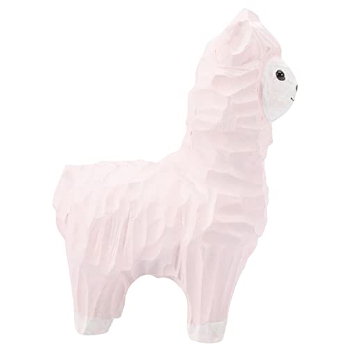 Warmhm Alpaka Ornament Miniatur Tischfigur Wüstentier Gartendeko Tischstatuen Für Draußen Miniatur Alpaka Kleine Tierornamente Alpaka Dekorationen Alpaka Figuren Rosa Lindenholz Warmhm Alpaka Ornament Miniatur Tischfigur Wüstentier Gartendeko Tischstatuen Für Draußen Miniatur Alpaka Kleine Tierornamente Alpaka Dekorationen Alpaka Figuren Rosa Lindenholz von Warmhm