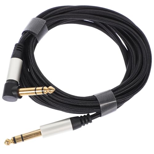 Warmhm Audio-Line-Mikrofon Guitar Patch -Kabel Gitarre Wirkung Teile von Musikinstrumenten E-Bass-Audiokabel Effektkabel für Musikinstrumente Zinklegierung von Warmhm