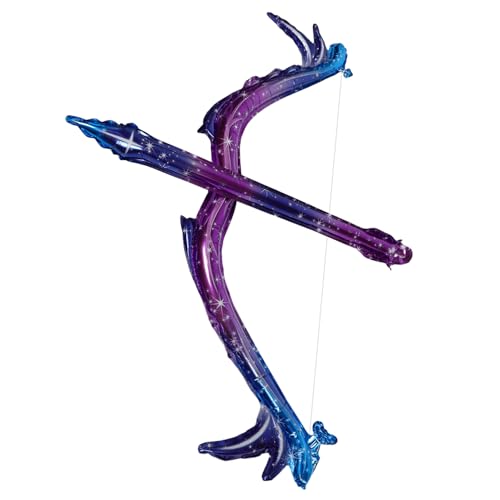 Warmhm Ballon- und Bogen kindergeburtstag deko Ballonsets Junge Bogenschießen-Partydekorationen luftballons fröhliche valentinstagballons Dreizackstab PVC Sky-blue von Warmhm
