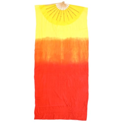 Warmhm Bauchtanz Seidenfächer Schleier Langer Fächer Bauchtanz Tanzen Seidenfächer Langer Fächer für Party Bühnenaufführung Hochzeit Geburtstag Party Dekoration Rot Gelb Warmhm Bauchtanz Seidenfächer Schleier Langer Fächer Bauchtanz Tanzen Seidenfächer Langer Fächer für Party Bühnenaufführung Hochzeit Geburtstag Party Dekoration Rot Gelb von Warmhm
