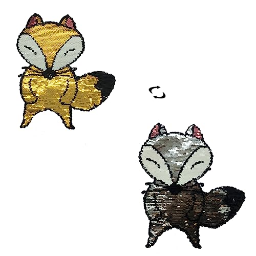 Warmhm Cartoon Patches Mit Wende-pailletten Doppelseitige Farbwechsel-patch Für Kleidung Für Junge Mädchen Und Frauen Stickerei Applikationen Für Jeans Shirts Und Taschen Warmhm Cartoon Patches Mit Wende-pailletten Doppelseitige Farbwechsel-patch Für Kleidung Für Junge Mädchen Und Frauen Stickerei Applikationen Für Jeans Shirts Und Taschen von Warmhm
