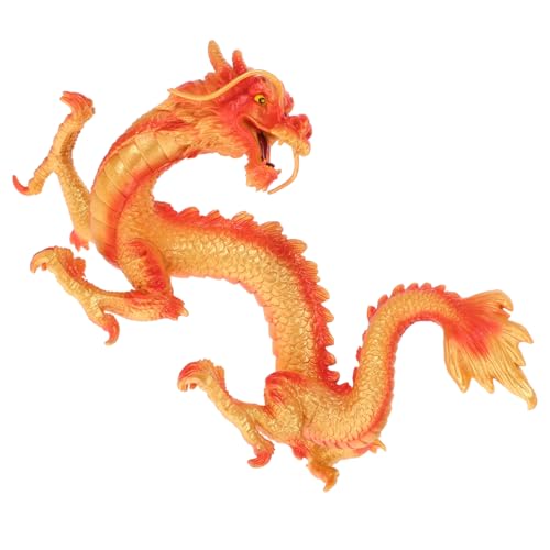 Warmhm Chinesisches Drachenmodell chinesischer Fengshui-Drache Fengshui-Drachenskulptur Geschenke für den einzug Art Decor chinesischer Stil Feng-Shui-Drache Figur Statue Büro schmücken von Warmhm