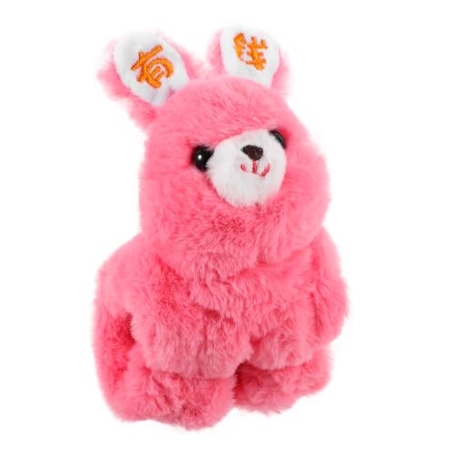 Warmhm Dekompressionsspielzeug Für Kaninchen Slap-bands Mit Tiermotiven Partyzubehör Ohrfeigenarmbänder Zur Dekoration Schlagarmband Animal-slap-armband Plüsch Rosa von Warmhm