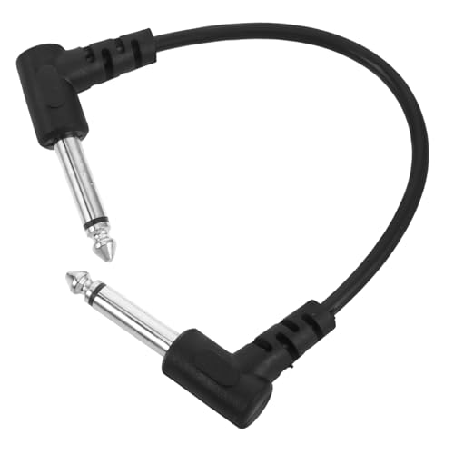Warmhm E Gitarrenkabel Lautsprecher Stromversorgung Audiokabel Checker Gitarren Gitarrenzubehör Viertelzollkabel Pedalboardkabel Lautsprecher Polaritätstester Xlr Kabel Pvc Leder Schwarz von Warmhm
