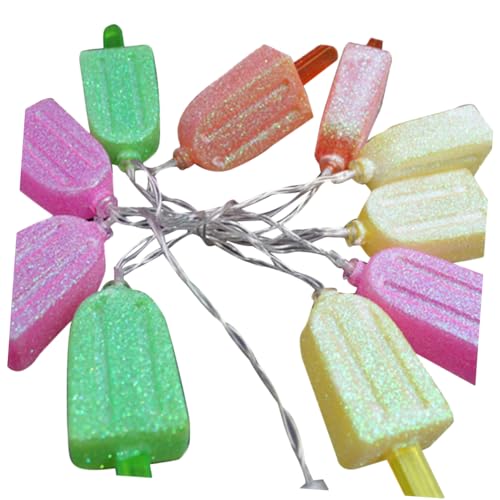 Warmhm Farbige Eiscreme Popsicle Lichterkette Mit Led-lichtern Batteriebetrieben Kreative Dekoration Für Garten Terrasse Party Weihnachten Hochzeit Warmhm Farbige Eiscreme Popsicle Lichterkette Mit Led-lichtern Batteriebetrieben Kreative Dekoration Für Garten Terrasse Party Weihnachten Hochzeit von Warmhm