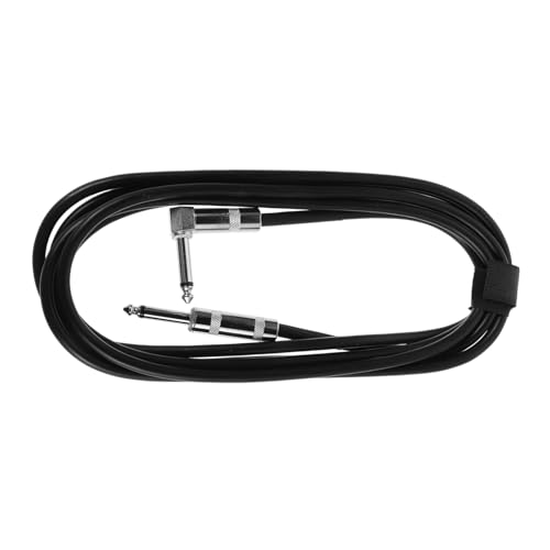 Warmhm Gitarrenkabel E -gitarren -teile Gitarrenverstärkerkabel E-gitarren-verstärkerkabel Gitarren Reparaturset Pedalboard-kabel Gitarren-patchkabel Gitarrenpedalkabel Kupferkern Black von Warmhm