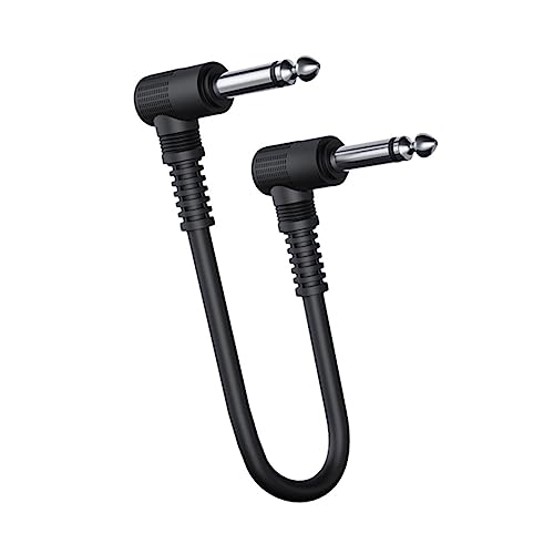Warmhm Gitarrenkabel Hochwertiges Instrumentenkabel Für Bass Und Keyboard Geschirmt Mit Isolierung Und Ofc Für Effektpedale Und Musikinstrumente Schwarz Warmhm Gitarrenkabel Hochwertiges Instrumentenkabel Für Bass Und Keyboard Geschirmt Mit Isolierung Und Ofc Für Effektpedale Und Musikinstrumente Schwarz von Warmhm