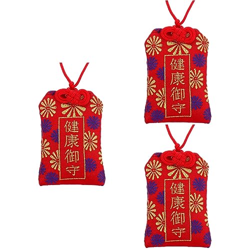 Warmhm Glücksbringer Knoten 3 STK Sichere -wache Omamori Bling Wohnkultur Errötendes Glückliches Japanischer Schutzzauber Feng-Shui-Ornament Heimzubehör Glücksbringer Wagen Warmhm Glücksbringer Knoten 3 STK Sichere -wache Omamori Bling Wohnkultur Errötendes Glückliches Japanischer Schutzzauber Feng-Shui-Ornament Heimzubehör Glücksbringer Wagen von Warmhm