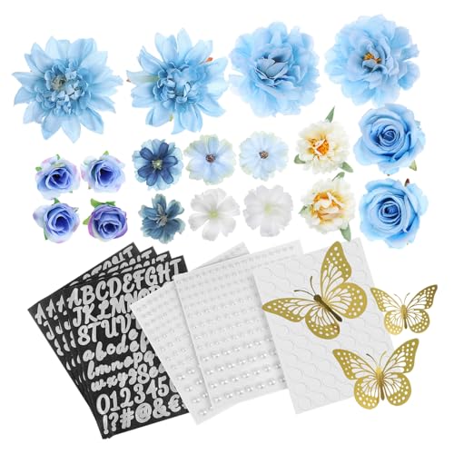 Warmhm Graduation Cap Decoration Kit PVC DIY Cap Topper mit Blumen und Schmetterlingen Langlebig Einfach zu Montieren Vielseitig für Abschlussfeiern und Partydekoration Warmhm Graduation Cap Decoration Kit PVC DIY Cap Topper mit Blumen und Schmetterlingen Langlebig Einfach zu Montieren Vielseitig für Abschlussfeiern und Partydekoration von Warmhm