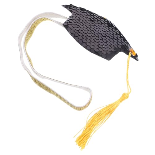 Warmhm Graduation Cap Haarband mit Quaste Elastisches Bequemes Doktorhut Kopfschmuck für Abschlussfeier Themenparty Cosplay Passend Leicht und Sicher für Damen und Herren Warmhm Graduation Cap Haarband mit Quaste Elastisches Bequemes Doktorhut Kopfschmuck für Abschlussfeier Themenparty Cosplay Passend Leicht und Sicher für Damen und Herren von Warmhm