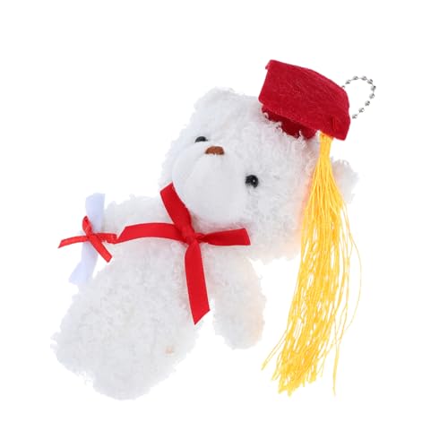 Warmhm Graduationsplüschbär mit Doktorhut Weiches Kuscheltier für College und Schulabschluss als DIY Dekoration und für Abschlussfeiern Detailreich Verarbeitet Mini Warmhm Graduationsplüschbär mit Doktorhut Weiches Kuscheltier für College und Schulabschluss als DIY Dekoration und für Abschlussfeiern Detailreich Verarbeitet Mini von Warmhm
