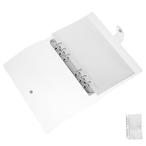 Warmhm Großer Speicher für Kpop Photokarten Ring Ordner mit Durchsichtigen Taschen für Sticker Visitenkarten und Sammlungen Einfach zu Organisieren Schützen von Warmhm