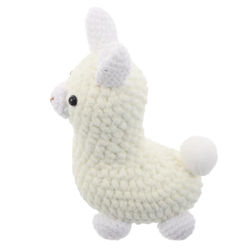 Warmhm Handgefertigtes Alpaka-hängedekor Miniatur-Figur Gestricktes Kuscheltier Anhänger Weiches Garn Leicht Tragbar Für Taschen Schlüsselbund von Warmhm