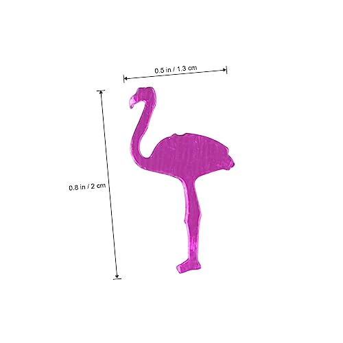 Warmhm hochzeitsdeko Hochzeitskonfetti Konfetti zur Dekoration Flamingo-Bling-Konfetti Party Konfetti Flamingo-Konfetti Pailletten schmücken Violett von Warmhm