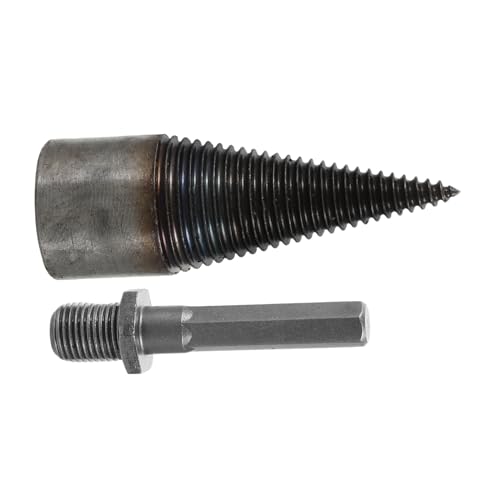 Warmhm Holzspaltbohrer Kegelbohrer Kompatibel mit Bohrmaschinen für Schnelles Spalten von Robust aus Vielseitig Warmhm Holzspaltbohrer Kegelbohrer Kompatibel mit Bohrmaschinen für Schnelles Spalten von Robust aus Vielseitig von Warmhm